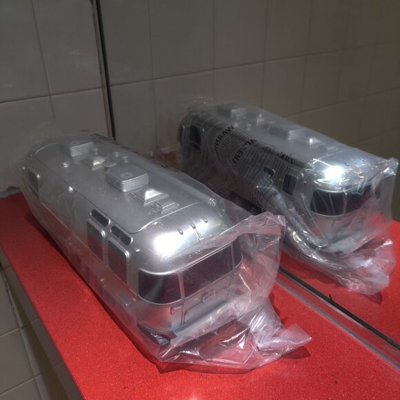 AMC The Accountant 2 Movie Airstream Camper RV Popcorn Bucket & Mini Poster NEW - Picture 2 of 13